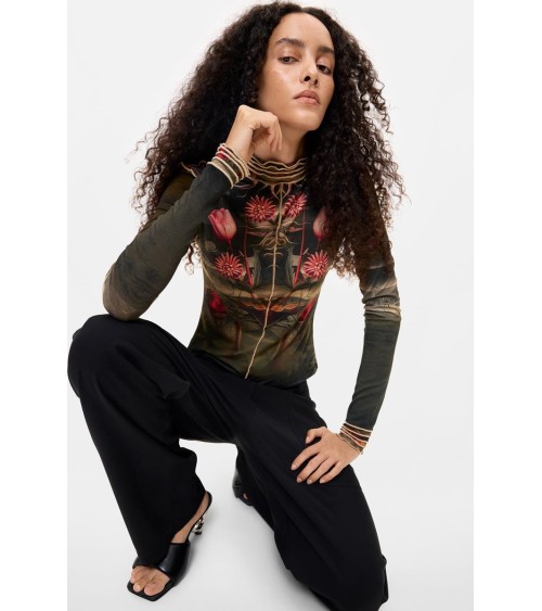 CAMISETA CUELLO ALTO LIFE IS COOL DESIGUAL