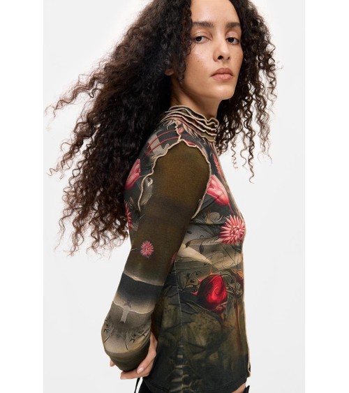 CAMISETA CUELLO ALTO LIFE IS COOL DESIGUAL