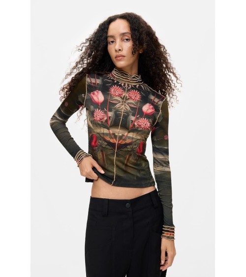 CAMISETA CUELLO ALTO LIFE IS COOL DESIGUAL