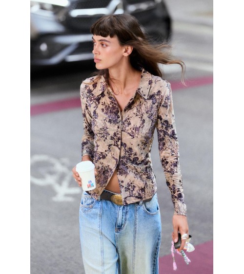 CAMISA FLOCADA NAOMI DE DESIGUAL