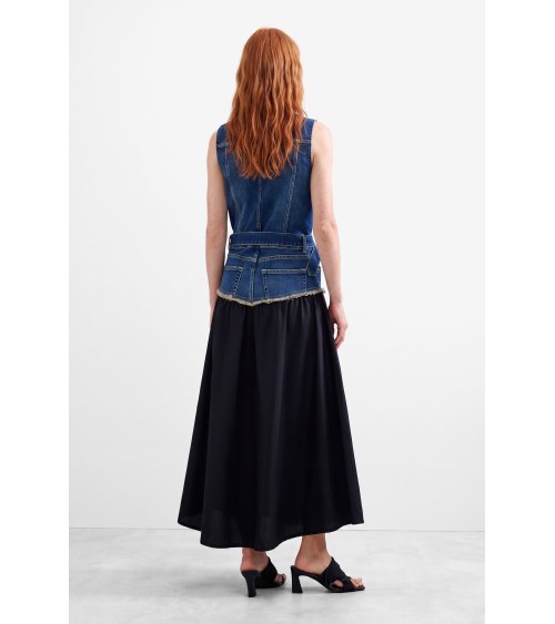 VESTIDO GIGI DOS TEJIDOS DESIGUAL