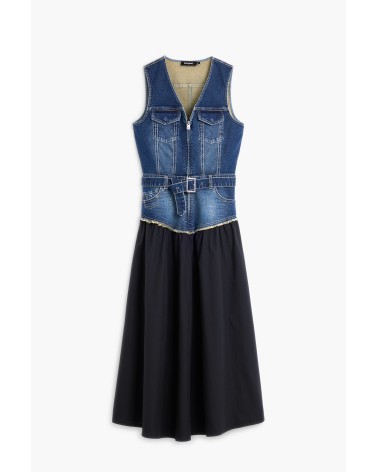 VESTIDO GIGI DOS TEJIDOS DESIGUAL
