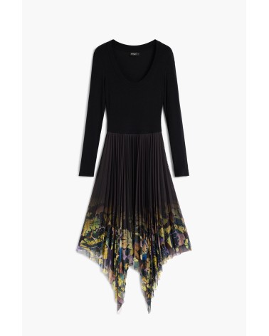 VESTIDO DE FALDA PLISADA ALBA DE DESIGUAL