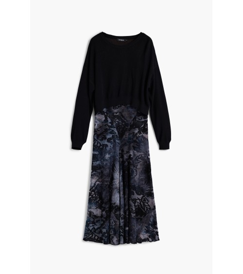 VESTIDO CON JERSEY DUBROVNIK DESIGUAL