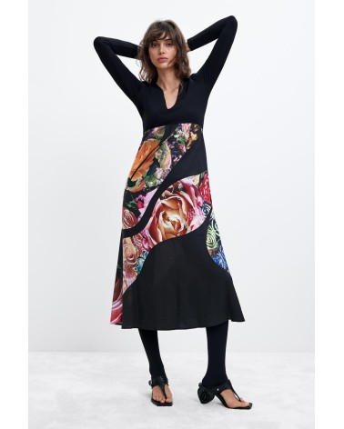 VESTIDO BOUQUETS  DISEÑO Monsieur Christian Lacroix DESIGUAL