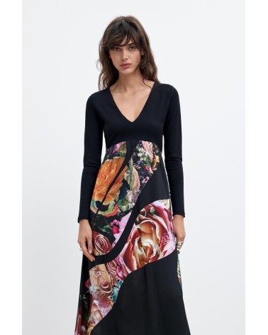 VESTIDO BOUQUETS  DISEÑO Monsieur Christian Lacroix DESIGUAL