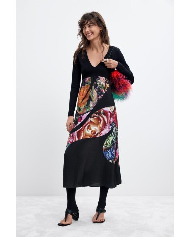 VESTIDO BOUQUETS  DISEÑO Monsieur Christian Lacroix DESIGUAL
