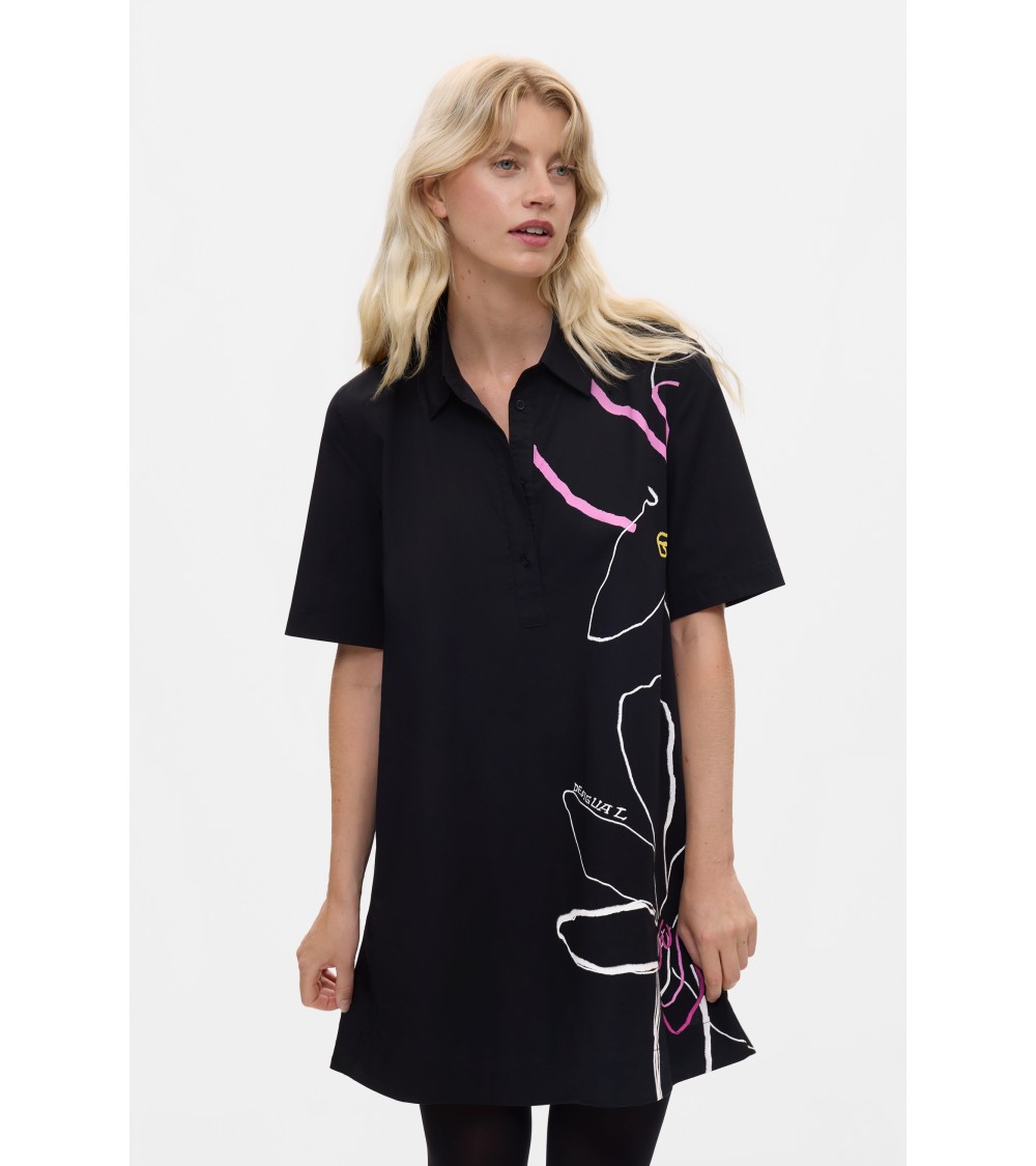 VESTIDO CAMISERO LYRA DESIGUAL