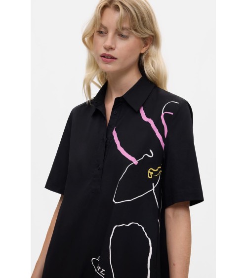 VESTIDO CAMISERO LYRA DESIGUAL