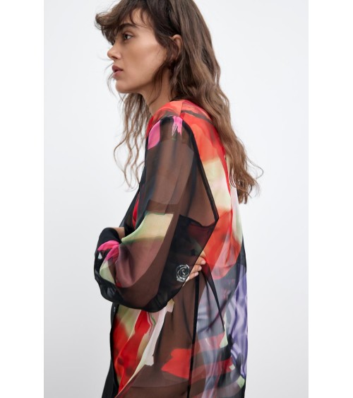 VESTIDO DOS PIEZAS CAMISA CHALECO MAMEN DESIGUAL