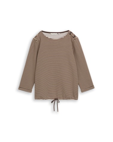 CAMISETA CON BOTONES EN EL HOMBRO DE TOM TAILOR