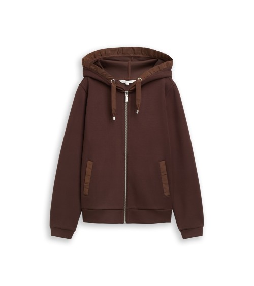 SUDADERA CON CREMALLERA DE SCUBA TOM TAILOR