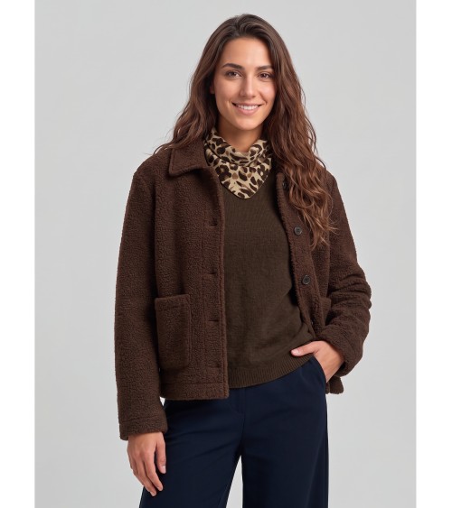 CHAQUETA DE PAÑO RIZADO DE TOM TAILOR