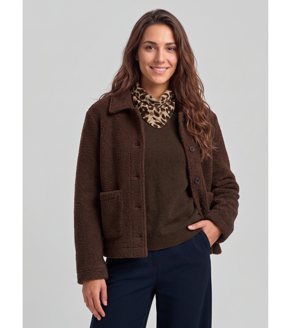 CHAQUETA DE PAÑO RIZADO DE TOM TAILOR