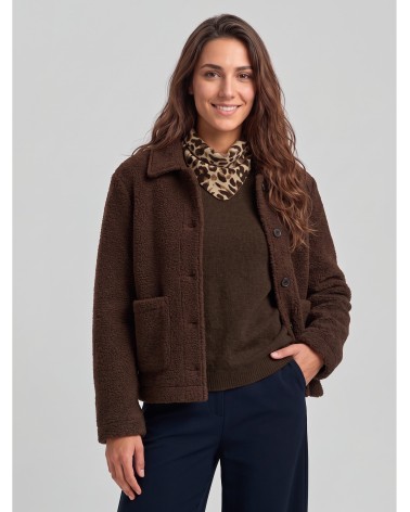 CHAQUETA DE PAÑO RIZADO DE TOM TAILOR