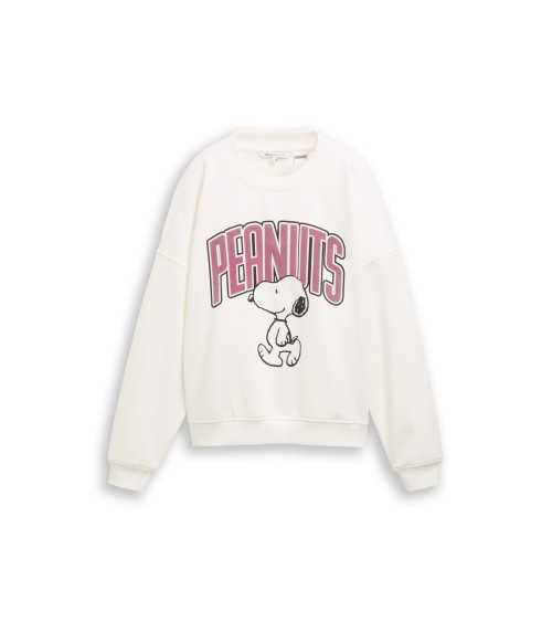 SUDADERA PEANUTS DE CUELLO REDONDO TOM TAILOR