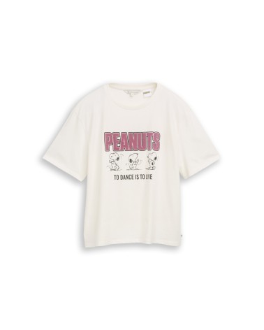 CAMISETA OVERSIZE PEANUTS TOM TAILOR