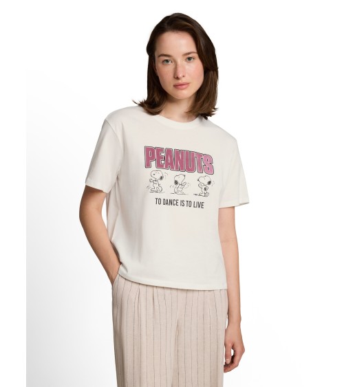 CAMISETA OVERSIZE PEANUTS TOM TAILOR