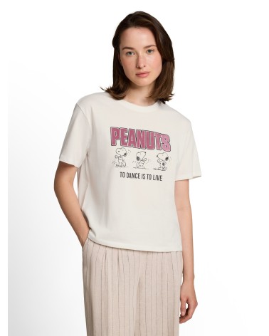 CAMISETA OVERSIZE PEANUTS TOM TAILOR