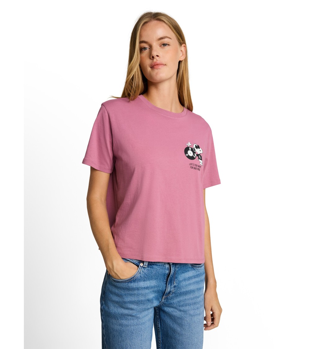 CAMISETA OVERSIZE PEANUTS TOM TAILOR