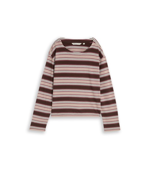 CAMISETA RAYAS OVERSIZE TOM TAILOR