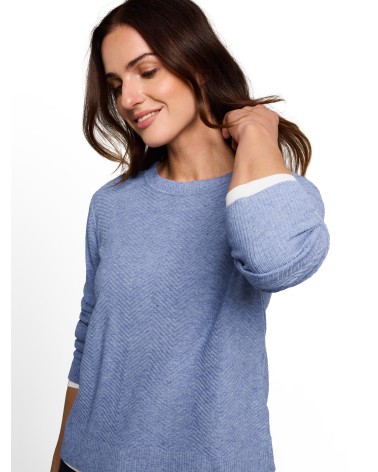 JERSEY DE PUNTO TEJIDO TEXTURA TOM TAILOR