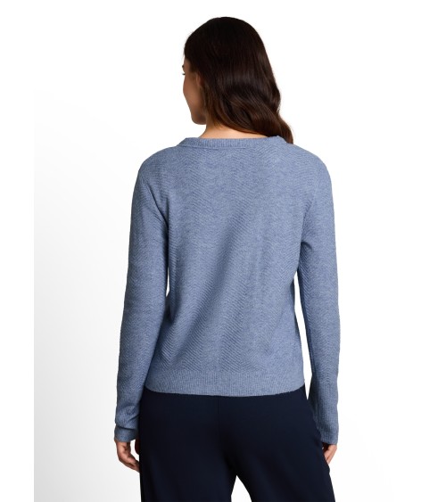 JERSEY DE PUNTO TEJIDO TEXTURA TOM TAILOR