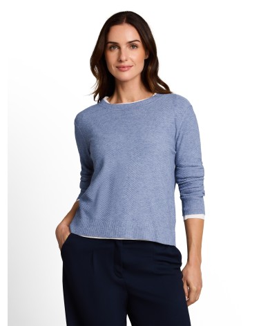 JERSEY DE PUNTO TEJIDO TEXTURA TOM TAILOR