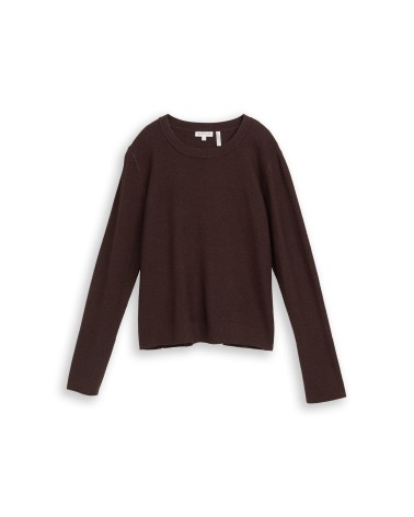 JERSEY DE PUNTO TEJIDO TEXTURA TOM TAILOR