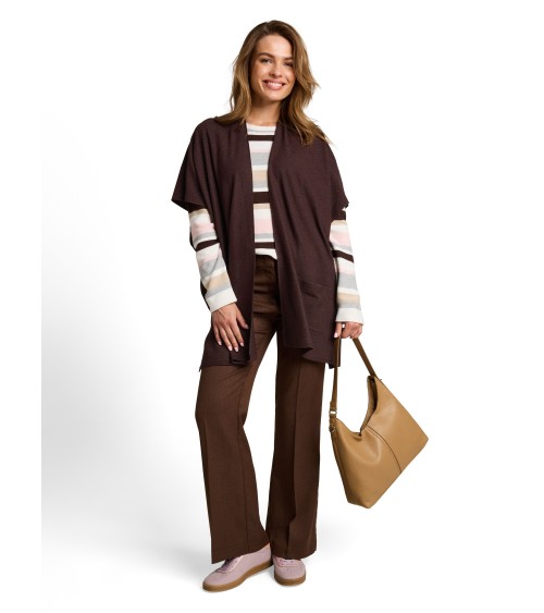 PONCHO TIPO CAPA DE PUNTO CON TEXTURA TOM TAILOR