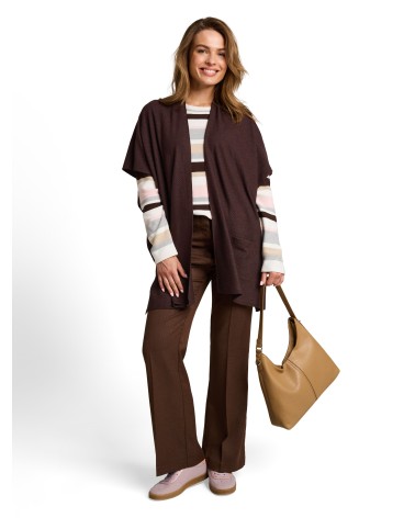 PONCHO TIPO CAPA DE PUNTO CON TEXTURA TOM TAILOR