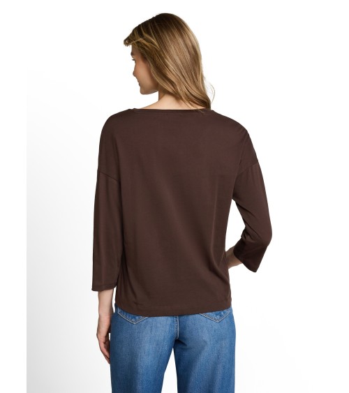 CAMISETA CON FLOR A TONO TOM TAILOR