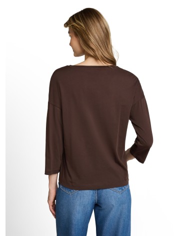CAMISETA CON FLOR A TONO TOM TAILOR
