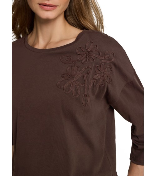 CAMISETA CON FLOR A TONO TOM TAILOR