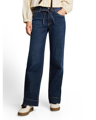 PANTALÓN VAQUERO PIERNA ANCHA CON CORDÓN TOM TAILOR