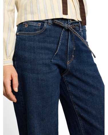 PANTALÓN VAQUERO PIERNA ANCHA CON CORDÓN TOM TAILOR