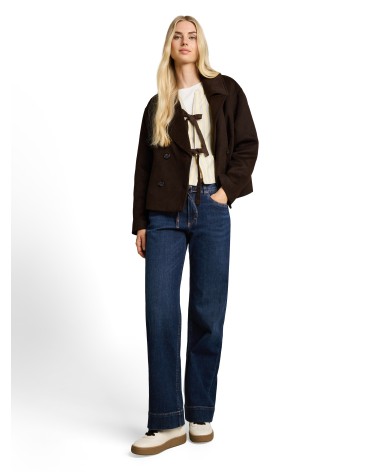 PANTALÓN VAQUERO PIERNA ANCHA CON CORDÓN TOM TAILOR