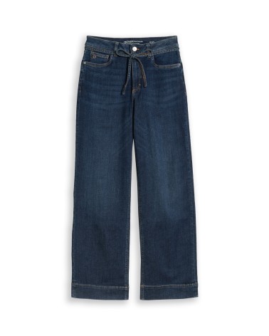 PANTALÓN VAQUERO PIERNA ANCHA CON CORDÓN TOM TAILOR