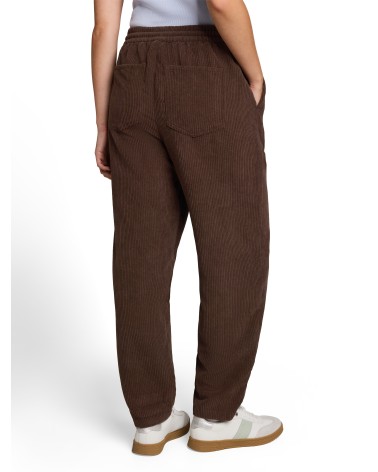 PANTALÓN BARREL DE PANA CON GOMA TOM TAILOR
