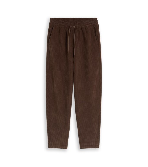 PANTALÓN BARREL DE PANA CON GOMA TOM TAILOR