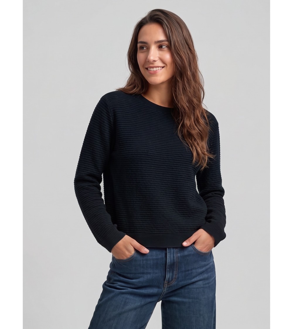 JERSEY DE PUNTO CON TEXTURA TOM TAILOR