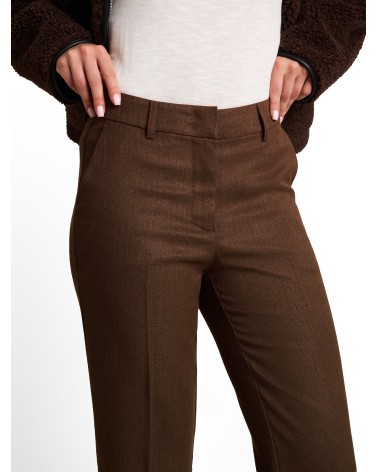 PANTALÓN DE PUNTO LIGERAMENTE ACAMPANADO TOM TAILOR