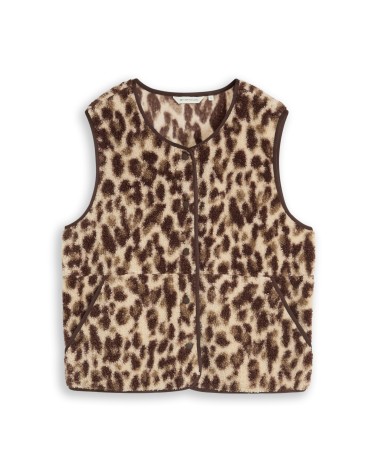 CHALECO BORREGUILLO ANIMAL PRINT TOM TAILOR