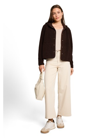 CHAQUETA DE BORREGUILLO Y POLAR LIGERA TOM TAILOR
