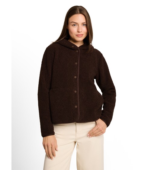 CHAQUETA DE BORREGUILLO Y POLAR LIGERA TOM TAILOR