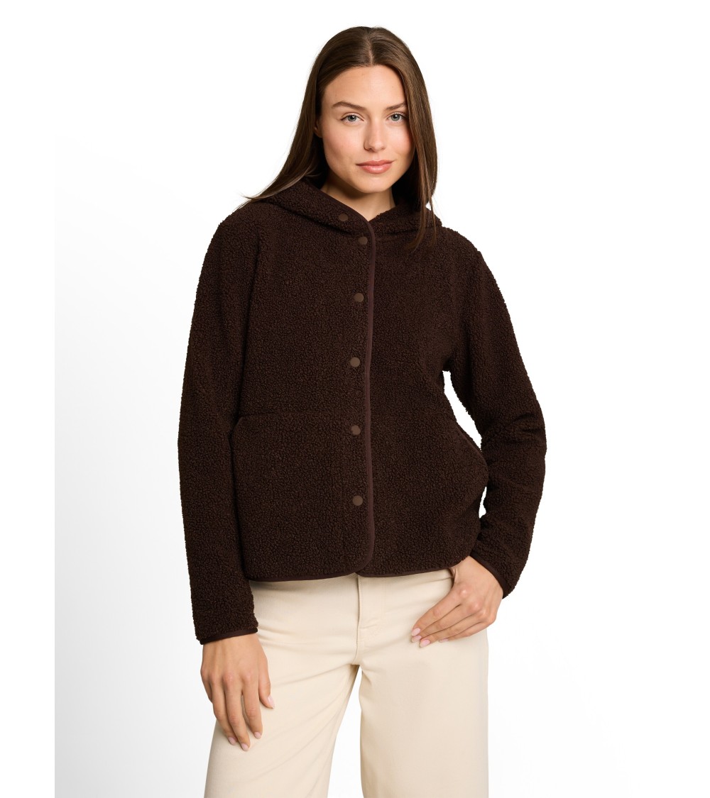 CHAQUETA DE BORREGUILLO Y POLAR LIGERA TOM TAILOR