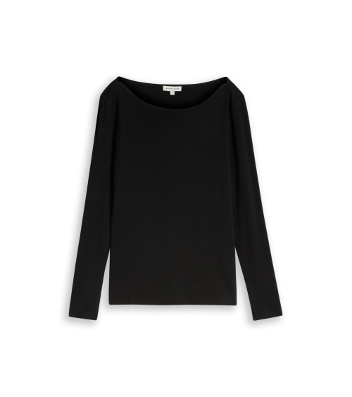 CAMISETA BÁSICA MANGA LARGA TOM TAILOR