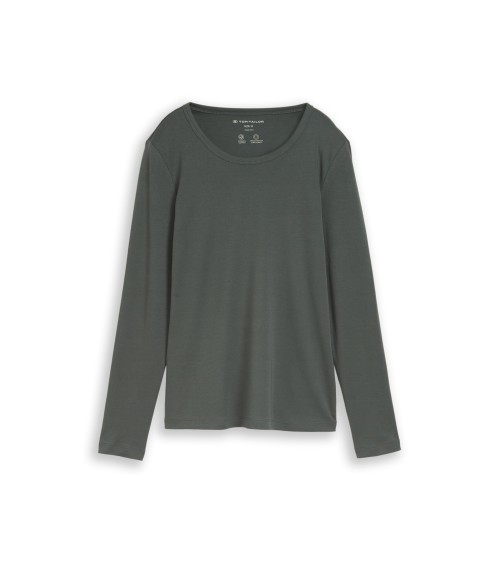 CAMISETA TEJIDO SUAVE EFECTO JERSEY TOM TAILOR