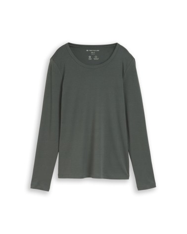 CAMISETA TEJIDO SUAVE EFECTO JERSEY TOM TAILOR