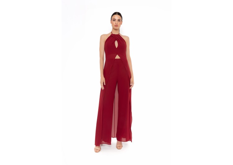 Carla Ruiz - Conjunto de dos piezas pantalón y top/casaca